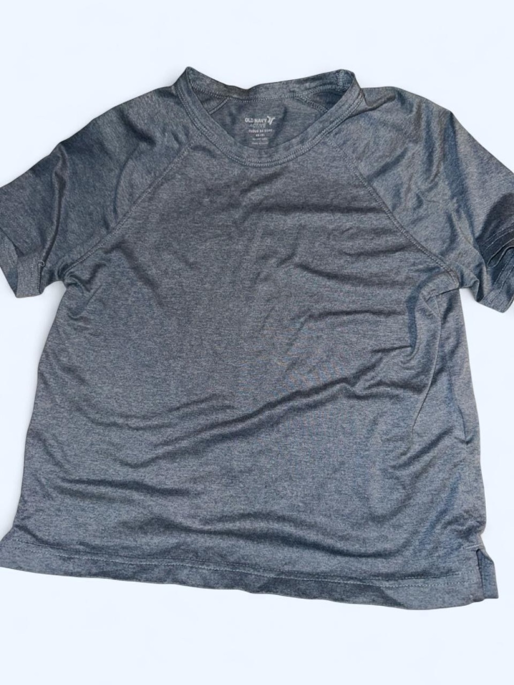 Old Navy Kids Active Cloud 94 Soft Charcoal Heather Short Sleeve Tee